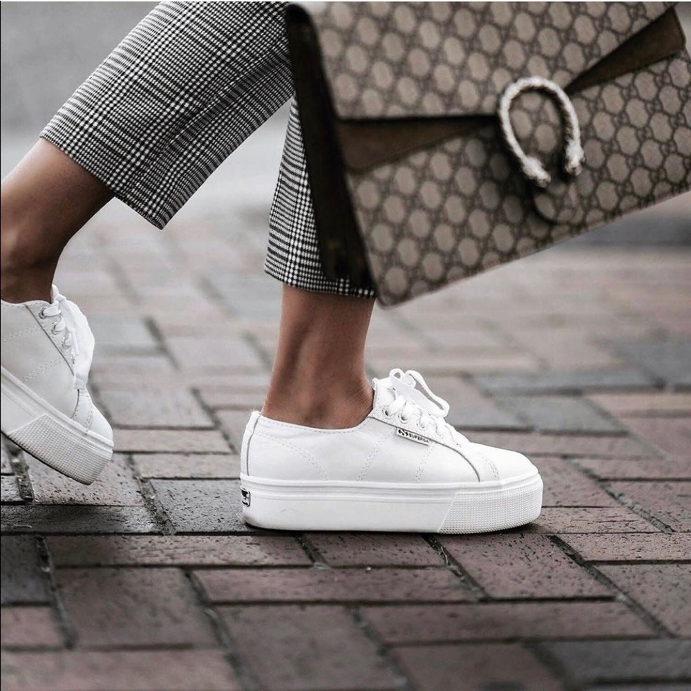 Superga 2790 Platform Sneakers. NWT. Never Worn